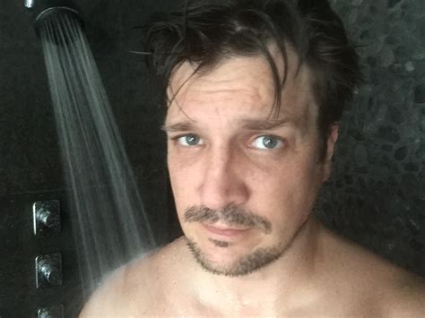 nathan fillion nudes|Nathan Fillion naked, mostly, as the Vitruvian Man